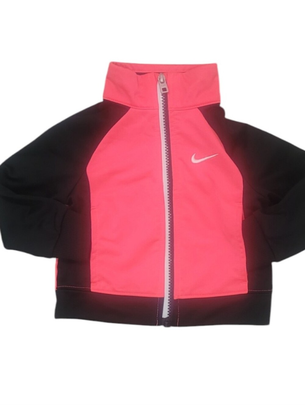 Nike Girl's Tracksuit Hot Pink and Black Jacket